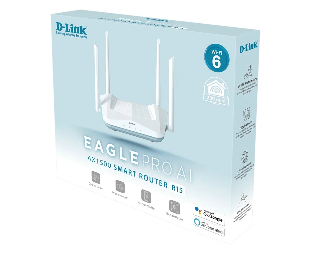 D-Link EAGLE PRO AI AX1500 smart router R15 – Image 5