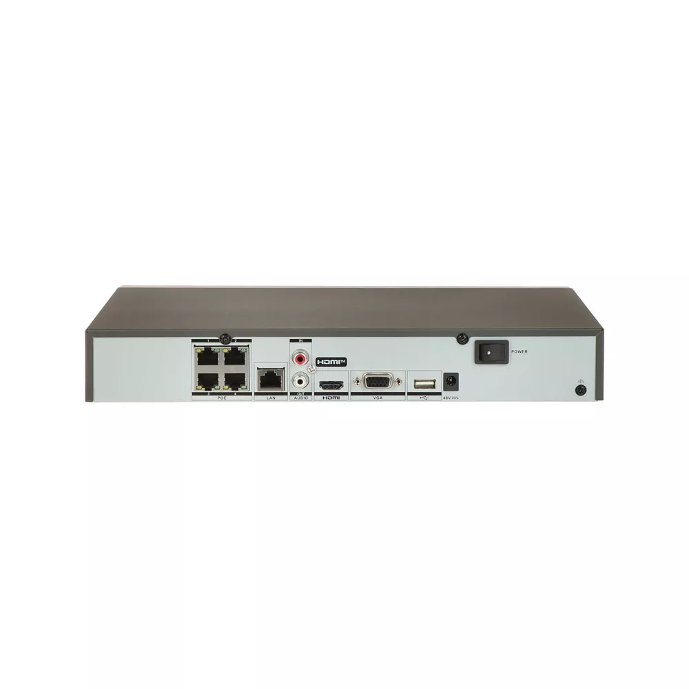 HIKVISION DS-7604NXI-K1/4P Enregistreur Vidéo sur réseau (NVR) – Image 3